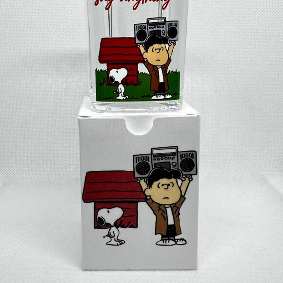 PEANUTS/80's and 90's Movies Mashup SHOT GLASS/ Gift Box, UNIQUE GIFT - Picture 9 of 15